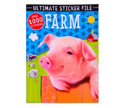 Ultimate Sticker File Farm - Over 1000 Stickers